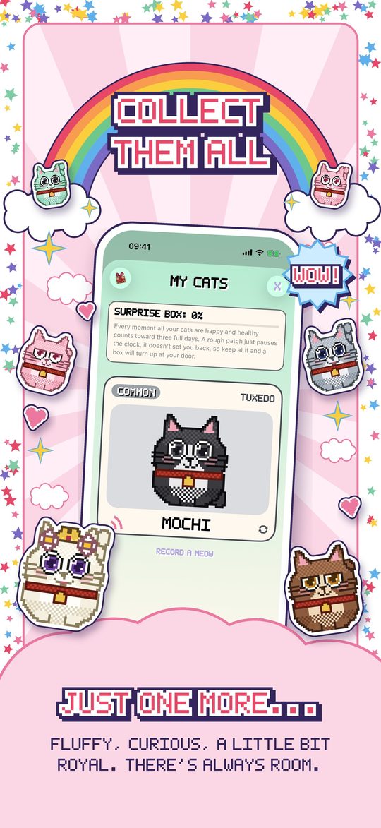 The My Cats list